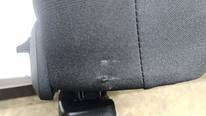 Задний ряд сидений 2 ряд правое Ford Escape MK4 23-26 без airbag, ткань черная, белая строчка, под чистку, порвано, потерто, царапины, вмятина