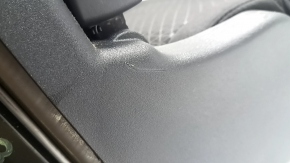 Задний ряд сидений 2 ряд правое Ford Escape MK4 23-26 без airbag, ткань черная, белая строчка, под чистку, порвано, потерто, царапины, вмятина