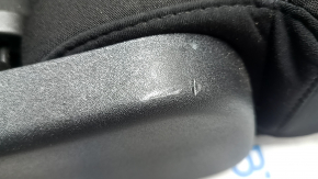 Задний ряд сидений 2 ряд правое Ford Escape MK4 23-26 без airbag, ткань черная, белая строчка, под чистку, порвано, потерто, царапины, вмятина