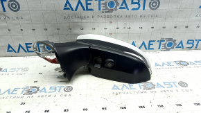 Ansamblu oglindă retrovizoare stânga Toyota Venza 21-22 16 pini, BSM, cameră, semnalizare, încălzire, iluminare spate, rabatare automată, alb, zgârieturi