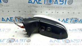 Ansamblu oglindă retrovizoare stânga Toyota Venza 21-22 16 pini, BSM, cameră, semnalizare, încălzire, iluminare spate, rabatare automată, alb, zgârieturi