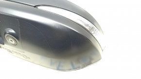Ansamblu oglindă retrovizoare stânga Toyota Venza 21-22 16 pini, BSM, cameră, semnalizare, încălzire, iluminare spate, rabatare automată, alb, zgârieturi