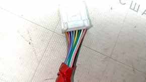 Ansamblu oglindă retrovizoare stânga Toyota Venza 21-22 16 pini, BSM, cameră, semnalizare, încălzire, iluminare spate, rabatare automată, alb, zgârieturi