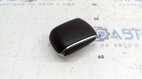 Ornamente cotiere consolă centrală Mercedes W167 GLE 20-24, piele maro cu crom