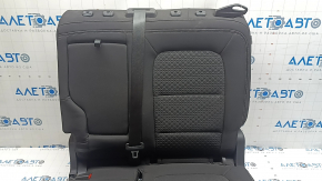 Banchetă spate stânga Ford Escape MK4 23-26 fără airbag, mecanică, cu centură de siguranță, tapițerie textilă, neagră cu cusături albe, pentru curățare