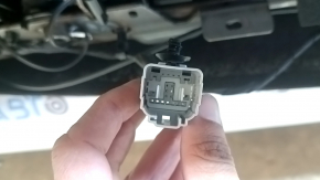 Banchetă spate stânga Ford Escape MK4 23-26 fără airbag, mecanică, cu centură de siguranță, tapițerie textilă, neagră cu cusături albe, pentru curățare