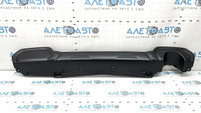 Губа заднего бампера Subaru Forester 25-26 структура, Base, Premium, с накладками, царапины