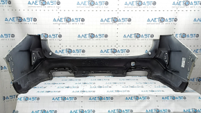 Бампер задний голый Subaru Forester 25-26 белый, прижат, трещина, царапины