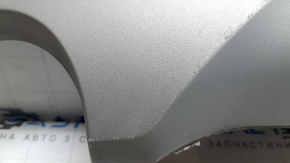 Prag bară spate Ford Escape MK4 23-26, gri, fără bară de remorcare, pentru 2 țevi, zgârieturi, uzată