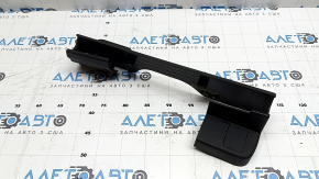 Husă scaun șofer, stânga, Ford Escape MK4 20-26, neagră, cu dopuri, element de fixare rupt, capăt