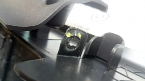 Husă scaun șofer, stânga, Ford Escape MK4 20-26, neagră, cu dopuri, element de fixare rupt, capăt