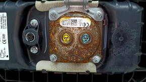 Panou frontal torpedo cu AIRBAG Mercedes W167 GLE 20-23 piele gri închis, fără proiecție, clapă ruginită