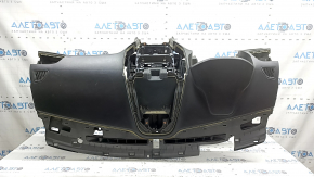 Торпедо передняя панель с AIRBAG Ford Edge 19-24 черная start-stop, потерта
