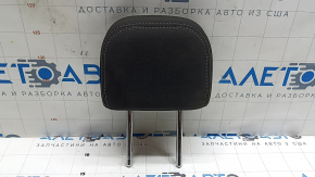 Tetieră al doilea rând de scaune, stânga, Ford Escape MK4 23-26, tapițerie textilă neagră, cusături albe