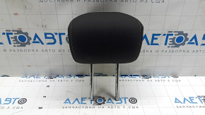 Tetieră centrală cu 2 rânduri de scaune Ford Escape MK4 23-26, material textil negru, cusături albe