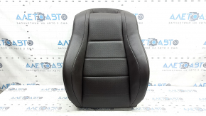 Tapițerie spătar scaun pasager Mercedes W167 GLE 20-23, piele maro, perforată, încălzită