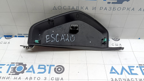 Ornament panou frontal, lateral, stânga, Ford Escape MK4 20-26, negru, elemente de fixare rupte