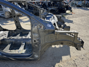 Четверть передняя правая Ford Edge 18-24 на кузове, графит, примята, надрывы, обломаны болты