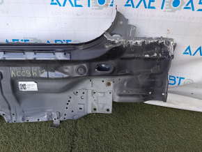 Panoul din spate al modelului Honda Accord 16-17 rest hybrid este perforat, din grafit