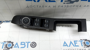 Comandă ridicare geam stânga față Ford Escape MK4 20-26 cu ornamente negre, crom, zgârieturi