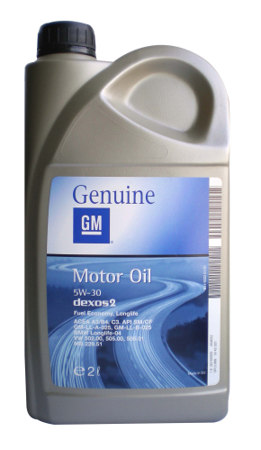 Масло моторное GM 5w-30 SN, 2л, синтетик