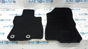 Set covorașe din material textil pentru Subaru Forester 25-26, negre, pentru curățare