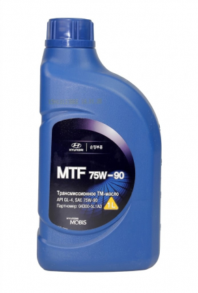 Ulei de transmisie Hyundai pentru transmisie manuală 75w-90 GL-3/4, 1l, sintetic