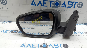 Зеркало боковое левое в сборе Ford Escape MK4 21-26 5 пинов, BSM, структура
