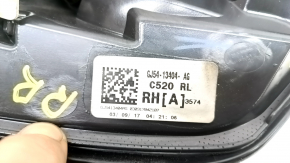 Stop aripă exterioară, dreapta, Ford Escape MK3 17-19, uzat, rămas
