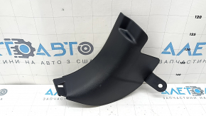 Ornamentul stâlpului stânga jos față pentru Subaru Forester 25-26 este negru, uzat, plasticul s-a albit