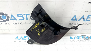 Ornamentul stâlpului stânga jos față pentru Subaru Forester 25-26 este negru, uzat, plasticul s-a albit