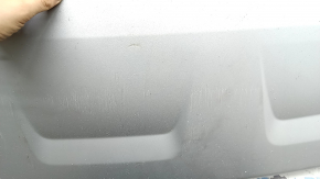 Ornament bară față Ford Escape MK3 17-19 restul barei de protecție argintii, zgârieturi, ciobiri
