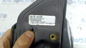 Зеркало боковое правое в сборе Ford Escape MK3 17-19 рест, 14 пинов, поворотник, подсветка, подогрев BSM, черное, поворотник под полировку, потерт