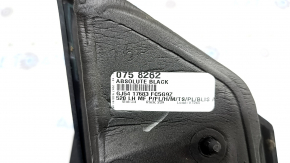 Зеркало боковое левое в сборе Ford Escape MK3 17-19 рест, 14 пинов, поворотник, подсветка, подогрев BSM, черное, поворотник под полировку