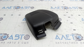 Накладка зеркала внутрисалонного Ford Escape MK3 17-19 черная, под lane assist
