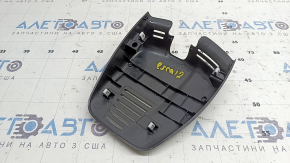 Накладка зеркала внутрисалонного Ford Escape MK3 17-19 черная, под lane assist