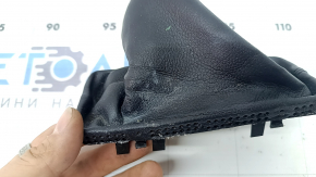 Ручка КПП с кожухом Ford Escape MK3 17-19 кожа черная, царапины, под химччистку