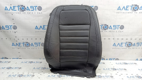 Tapițerie spătar scaun pasager Ford Escape MK3 17-18, neagră, încălzită, curățabilă chimic, zgârieturi