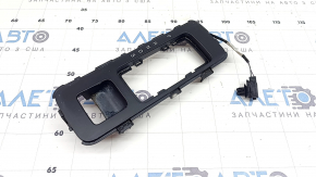 Capac schimbător cutie de viteze Ford Escape MK3 17-19, negru, zgârieturi, necesită curățare