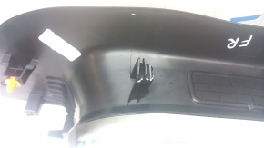 Ornament prag ușă dreapta față Ford Escape MK4 20-26 negru, zgârieturi, suport rupt