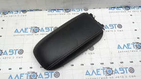 Cotieră consolă centrală Ford Escape MK4 20-26, piele neagră, cusături gri, îndoită, lovituri
