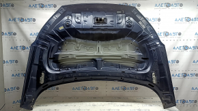Капот голый Infiniti QX50 19-25 алюминий, синий BW5, тычка