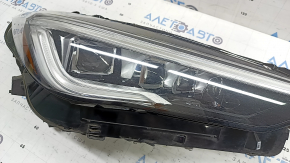 Фара передняя правая в сборе Infiniti QX50 19-22 LED, адаптив, под полировку, полез лак, желтит LED