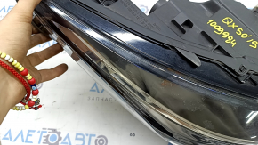 Фара передняя правая в сборе Infiniti QX50 19-22 LED, адаптив, под полировку, полез лак, желтит LED