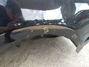 Aripă spate stânga Audi A5 F5 18-25 5D pe caroserie, neagră, după reparație 0.3-0.8