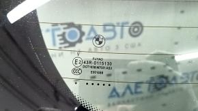 Portbagaj gol cu sticlă BMW X3 G01 18-24 fumuriu, negru 668