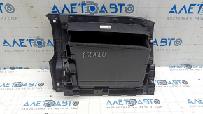Перчаточный ящик, бардачок Ford Escape MK4 20-26 черный, 2 части, потертости