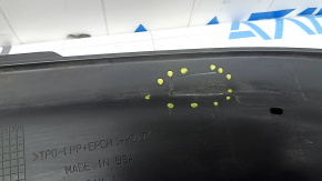 Верхняя накладка переднего бампера Ford Escape MK4 23-26 задняя, царапины, сломано крепление
