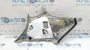 Ornament stâlp spate dreapta Infiniti QX50 19-20 spate, sub difuzor, gri, zgârieturi