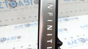 Prag exterior spate dreapta Infiniti QX50 19-23 cromat cu lumini de fundal, zgârieturi